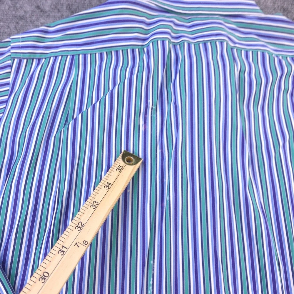 Polo Ralph Lauren Curham Shirt XL Long‎ Sleeve Button Up Multicolor Striped